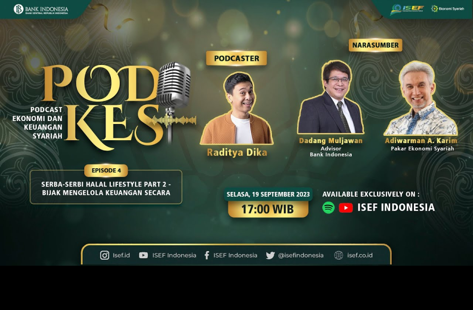 PODKES 2023 FT RADITYA DIKA | EPISODE 04 - BIJAK MENGELOLA KEUANGAN SECARA SYARIAH