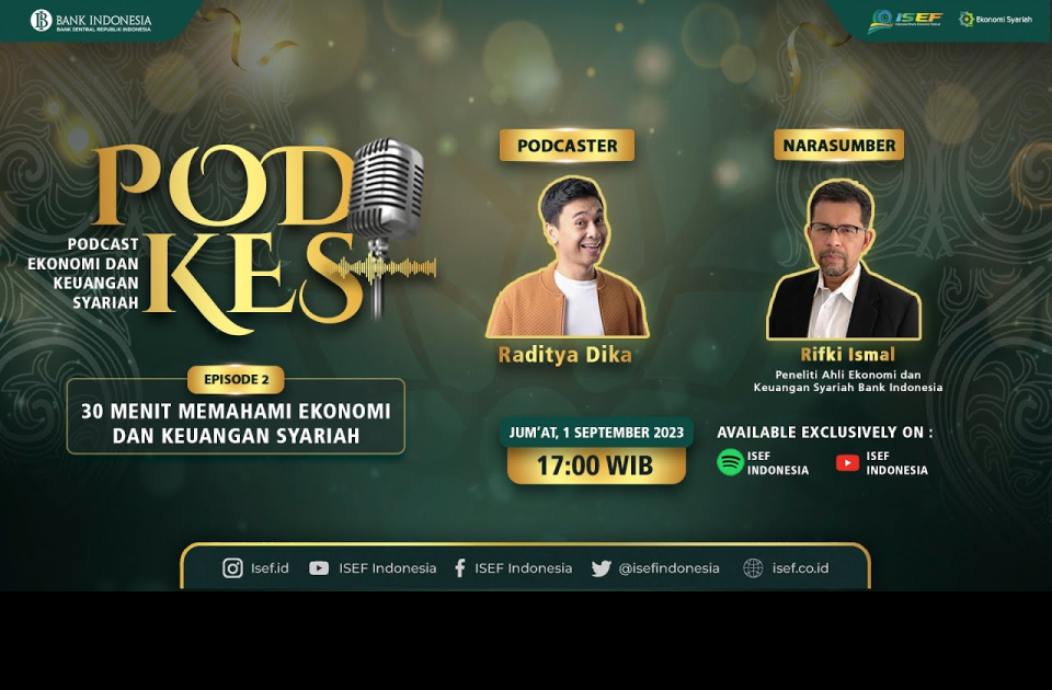 PODKES 2023 FT RADITYA DIKA | EPISODE 02 - 30 MENIT MEMAHAMI EKONOMI DAN KEUANGAN SYARIAH