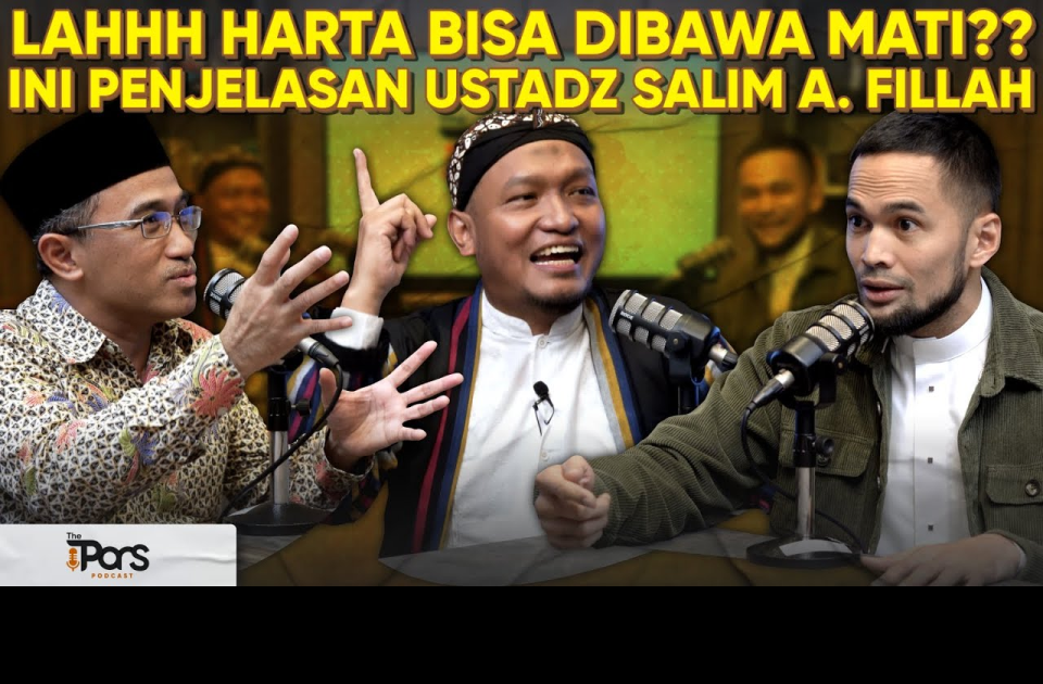 Ustadz Salim A. Fillah: Harta Bisa Dibawa M4t1!!