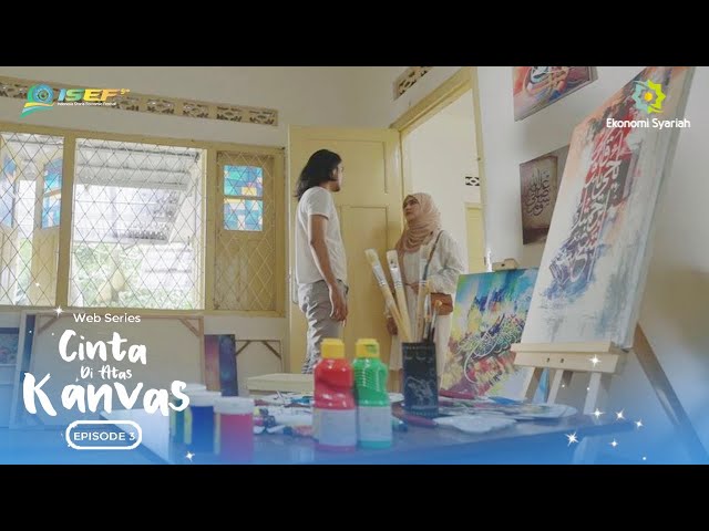 CINTA DI ATAS KANVAS - EPS 3