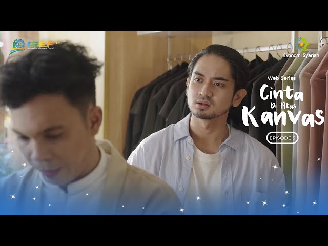 CINTA DI ATAS KANVAS - EPS 5