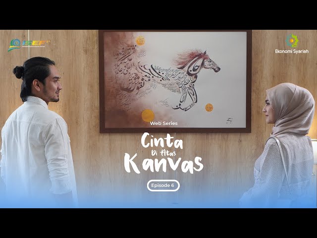 CINTA DI ATAS KANVAS - EPS 6