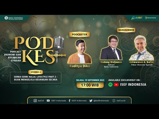 PODKES 2023 FT RADITYA DIKA | EPISODE 04 - BIJAK MENGELOLA KEUANGAN SECARA SYARIAH